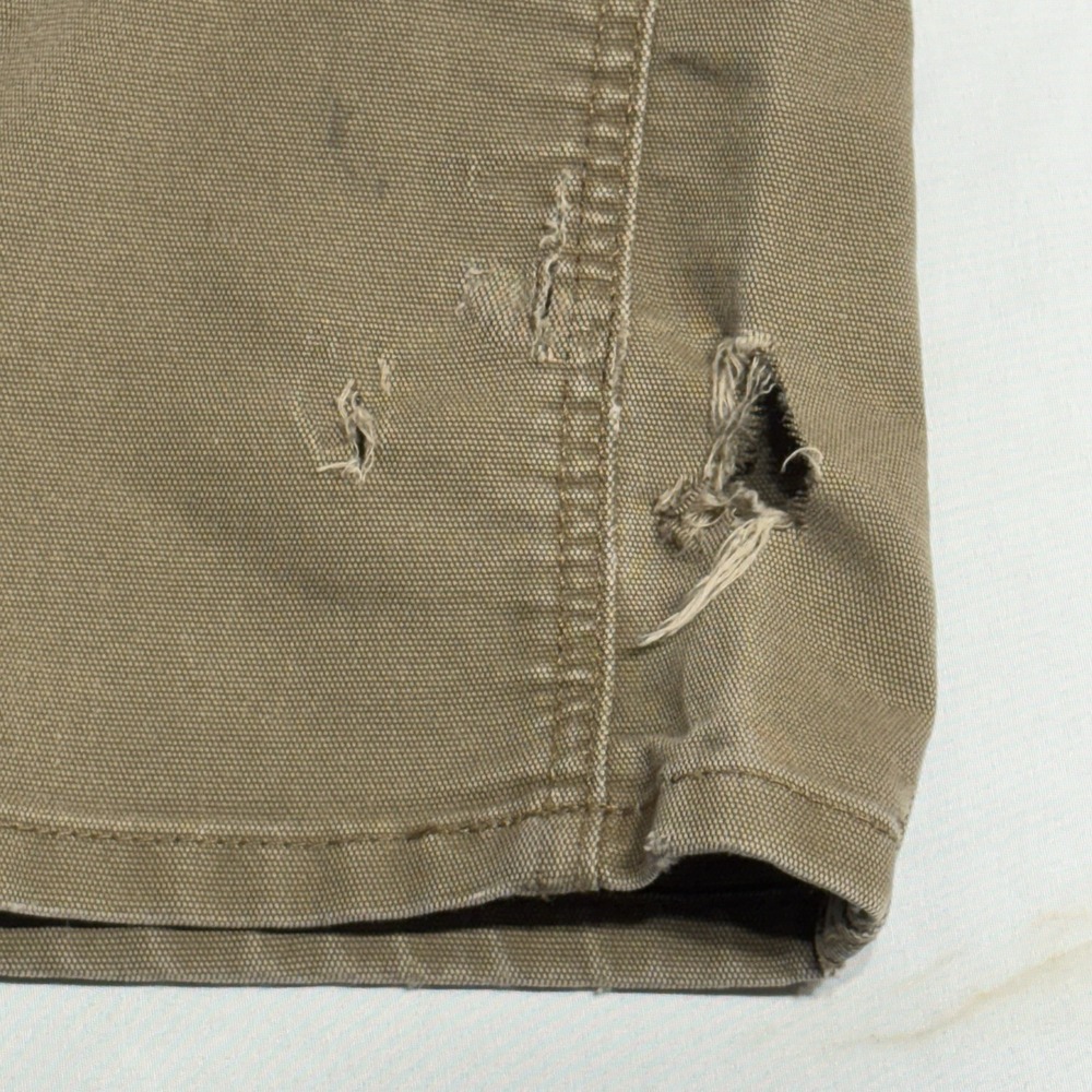 Ariat Rebar M4 DuraStretch Pants Mens 30x32 Khaki Low Rise Boot DOUBLE KNEE Work - Picture 8 of 10